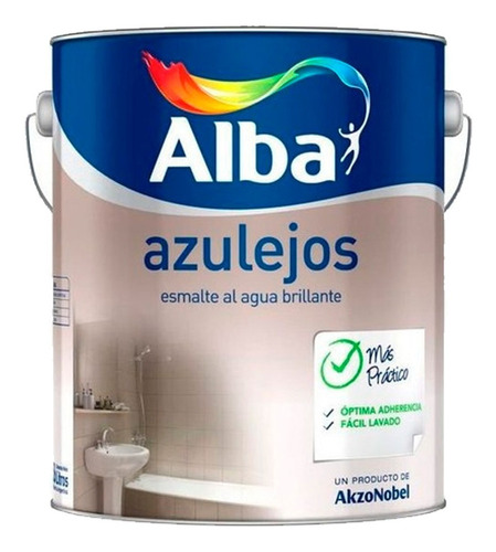 Pintura Esmalte Para Azulejos Alba X 3.6 Lts