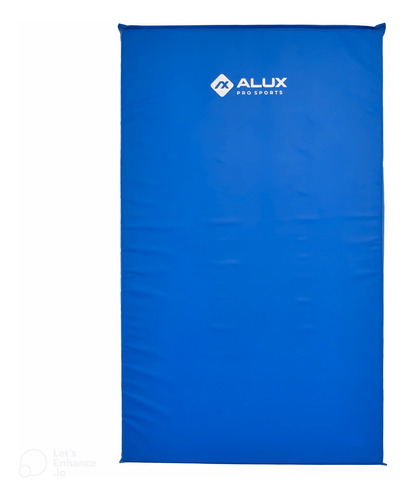 Colchonete Fitness Ginastica Alux 100x60x3cm D20 - Azul