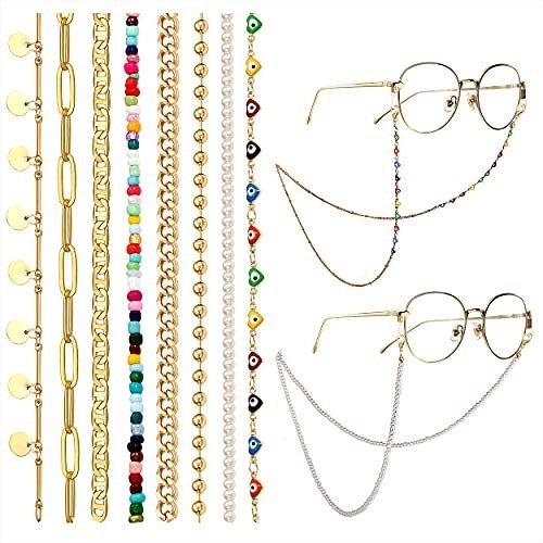 Cadena Para Lentes - 12pcs Mask Glasses Chain Lanyard Bead P