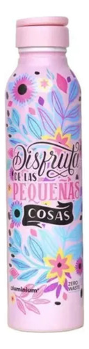 Botella De Agua Deportiva Aluminio 500ml Tapa Rosca Diseños 