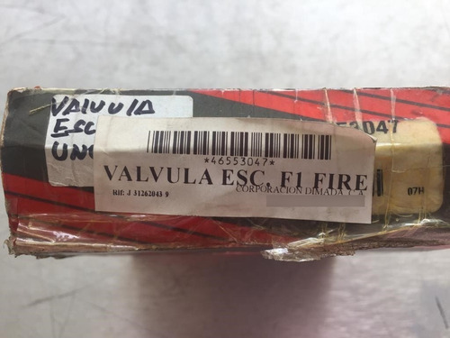 Valvula Escape Fiat Uno Fiorino Fire Original Foto 3