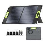 Panel Solar Plegable 100w, Cargador Solar Portátil Ip67 Para
