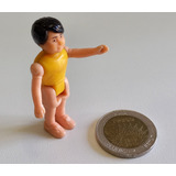 Antiguo Muñeco Figura Tipo Playmobil Mini Retro Vintage Zwt