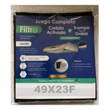 Filtro Fibra Carbón + Trampa Para Grasa Para Campana Haceb