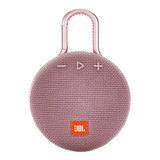 Parlante Jbl Clip 3 Portátil Con Bluetooth Waterproof Dusty Pink 