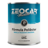 Zeocar Masilla Poliester X 4 Kg. Pinturerias Ogus