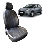 Funda Asiento Cuerina Acolchada Renault Sandero 12/14 Part.