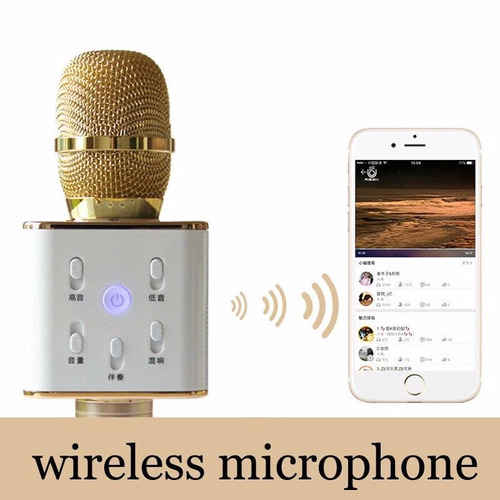 Microfono Karaoke Bluetooth Q7 