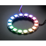 Adafruit  Anillo De 16 Rgb Led Neopixel Ada1463