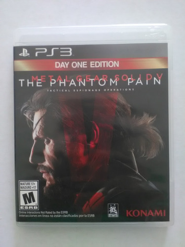 Metal Gear Solid 5 Phantom Pain Ps3 Sellado