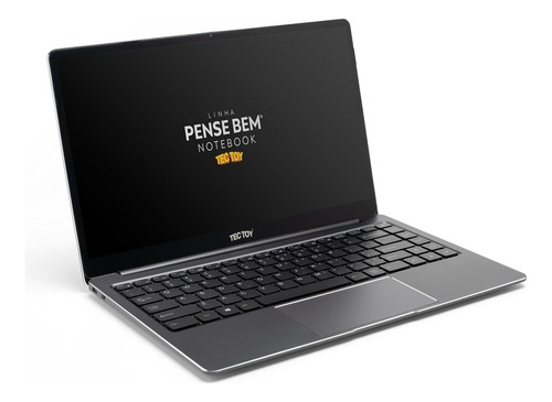 Notebook Pense Bem Intel Celeron Win 11 Home  4gb 128gb Ssd Cor Unica