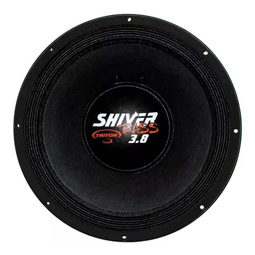 Alto Falante Woofer Triton 3.8k Shiver Bass 15 Pol 1900w Rms