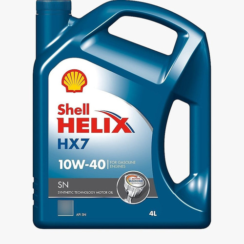 Aceite Shell Hx7 10w40  X4 Litros Semisintetico