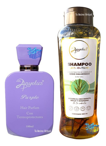 Shampoo Romero Perfume Anyeluz 