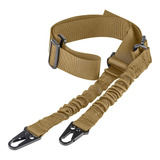 Portafusil Tactico Bungee 2 Punto Eslinga Militares Caza