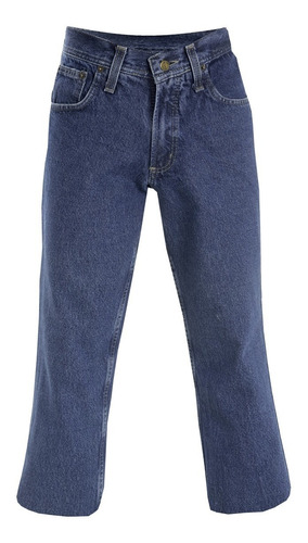Pantalón De Jeans Clásico Indigo Far West Indigo 14 Onzas