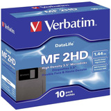 Diskettes Floppy  Verbatim Alta Densidad Mf 2hd C/10pz