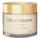 Creme Gold Lift Cicatricure Creme Facial Noturno Com 50g