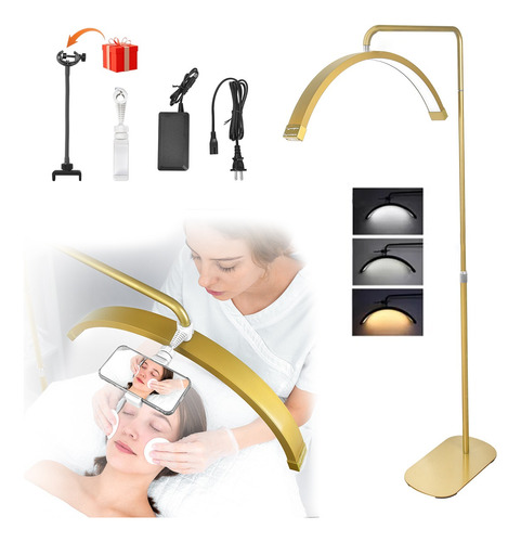 Lámpara Para Pestañasled Estética Ajustable Led Spa Muebles 