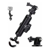 Soporte Base Espejo Moto Tipo Ram Gopro Cámara Deportiva 