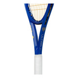 Raqueta Tenis Wilson Ultra 100 V3 Boca + Muchos S Tamaño Del Grip 4 3/8 Color Azul/amarillo