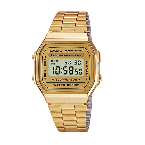 Reloj Casio Vintage A-168wg-9wd Agente Oficial Caba