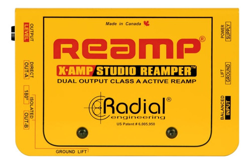 Radial Reamp Box | MercadoLivre 📦