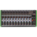 Consola Pro Bass Pm-1624 Bt Usb Mixer 12 Canales Bluetooth 