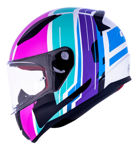 Capacete Fechado Ls2 Rapid Ff353 Flag Lançamento Envio Hoje 