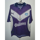 Camiseta Velez Sarsfield Puma 1999 #5 Azul Talle M