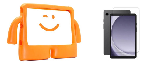 Funda De Niños Anti Golpes Para Samsung Tab A9 8.7 + Vidrio