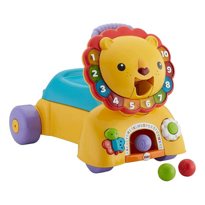 Fisher-price León Camina Conmigo Andadera Juguete 3 En 1 6m+ | Envío gratis