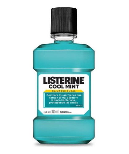 Listerine Enjuague Bucal Cool Mint 180ml