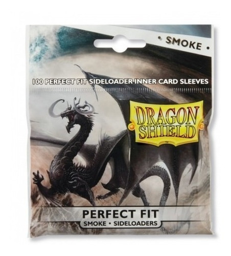 Sleeves Dragon Shield Sideloader Perfect Fit Smoke Standard