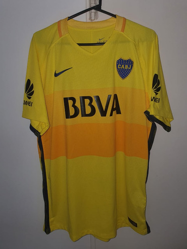 Camiseta Boca Juniors Nike Arquero 2017 Utileria #12 Rossi