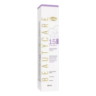 Bloqueador Facial Beautycare Hawaiian Tropic 100ml Fps 15 | MercadoLibre