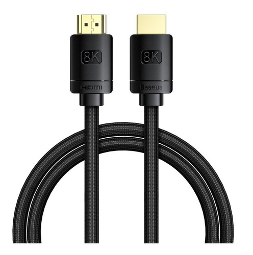 Cable Hdmi 2.1 8k 60hz / 4k 120hz / 2k 144hz 1m Baseus