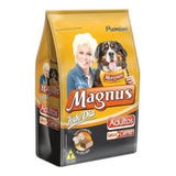 Ração Para Cães Magnus Premium Adultos Sabor Carne 15kg