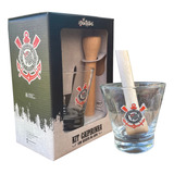 Kit Caipirinha Time Grêmio Conjunto Copo 350ml + Socador