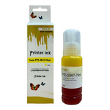 Botella De Tinta Compatible Epson 504y Amarillo L4150 L4160