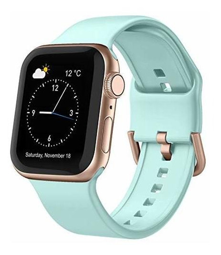 Compatible Con Las Bandas De Apple Watch 40mm 38mm Sili...