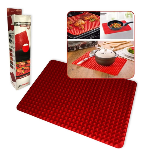 Tapete Culinário Cozinha Confeitaria Silicone Antiaderente