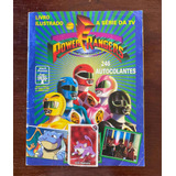 Album De Figurinhas Power Rangers 246 Auto-colantes