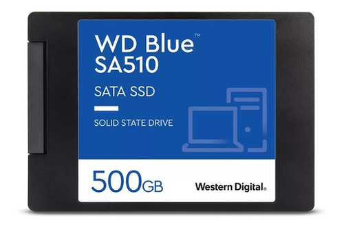 Disco Interno Wd Blue 500 Gb Ssd Sata 2.5 7mm Estado Solido