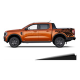 Calco Ford Ranger 2023 - 2024 Fender Juego Laterales