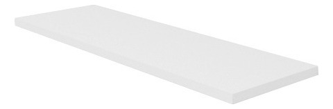 Prateleira Decorativa Branco 57x25 25mm Com Suportes 