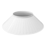 Cobertor Pantalla Para Lampara Led 80w Y 100w Galponera E40 Color Blanco