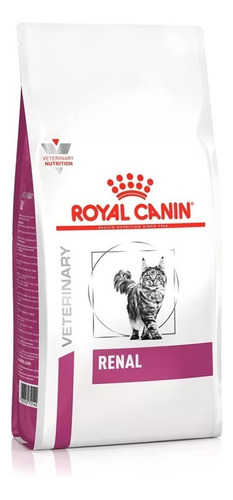 Alimento Royal Canin Veterinary Diet Feline Renal Para Gato Adulto Sabor Mix Em Sacola De 1.5kg