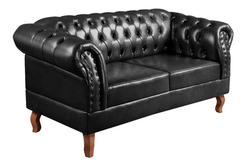 Sofá Dom Pedro Namoradeira Chesterfield Decoração Vintage