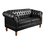 Sofá Dom Pedro Namoradeira Chesterfield Decoração Vintage